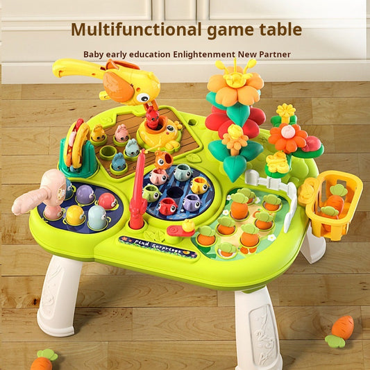 Children's Multi-functional Game Table Toy Early Educational Whack-a-Mole Table