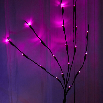 LED colored lights tree branch lights string Christmas holiday decoration lights