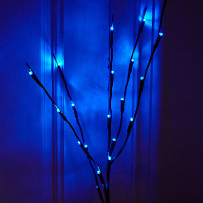 LED colored lights tree branch lights string Christmas holiday decoration lights