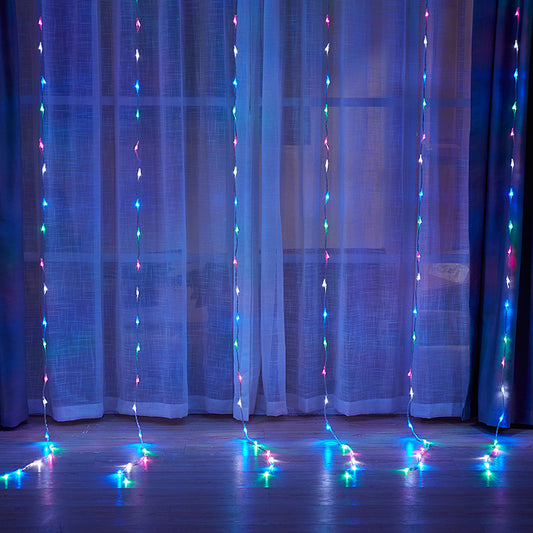 LED waterfall light string