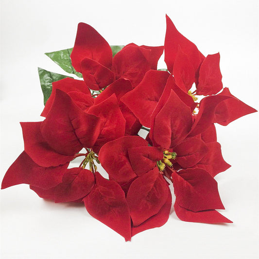 7 Christmas flowers Poinsettia decorative flowers