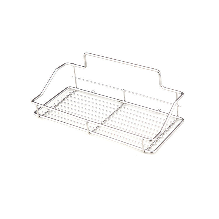 No-Drill Stainless Steel Storage Rack