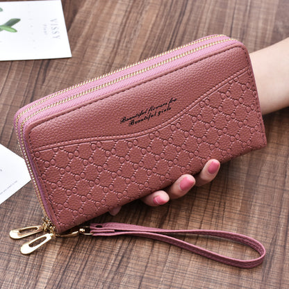 Double clutch bag wallet