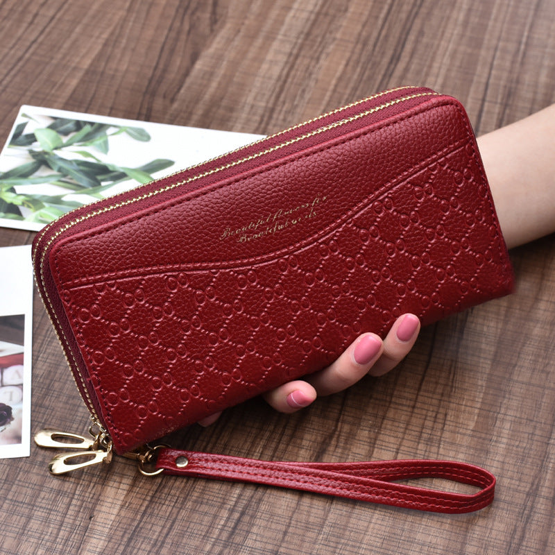 Double clutch bag wallet