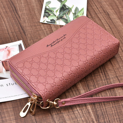 Double clutch bag wallet