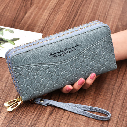 Double clutch bag wallet