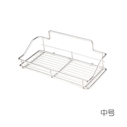 No-Drill Stainless Steel Storage Rack