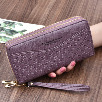 Double clutch bag wallet