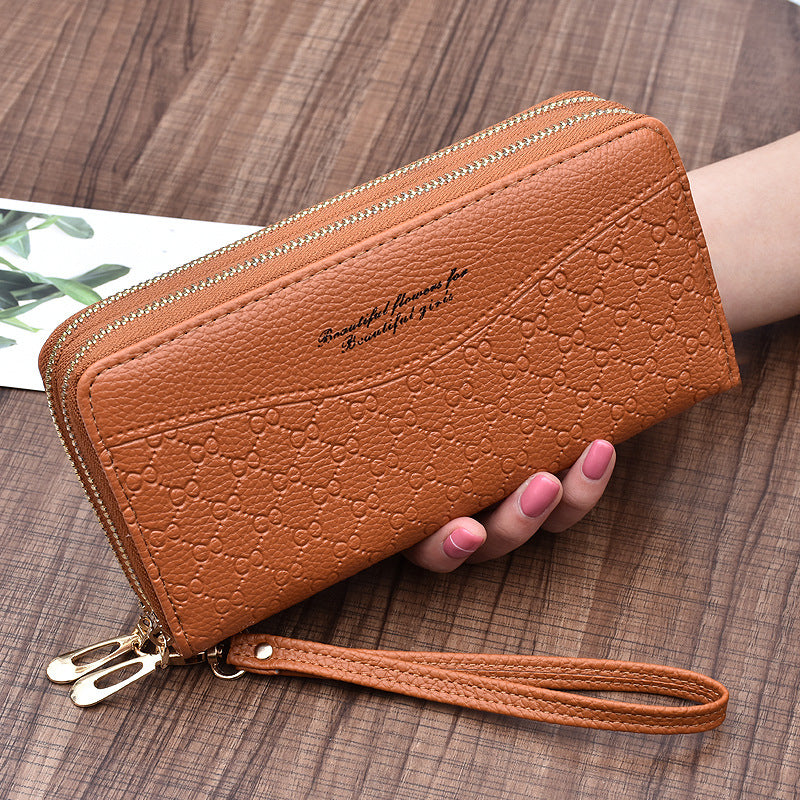 Double clutch bag wallet