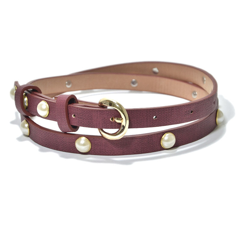 Women's pin buckle belt belt wholesale