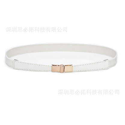 Versatile women's elastic elastic narrow waist seal