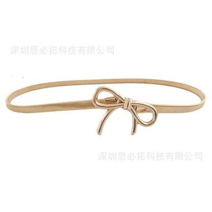 Thin belt metal waist chain