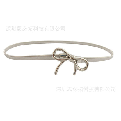 Thin belt metal waist chain