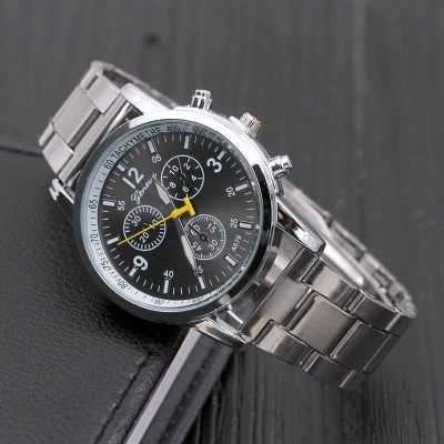 Wish Faux Three-Eye Six-Hand Men's Watch