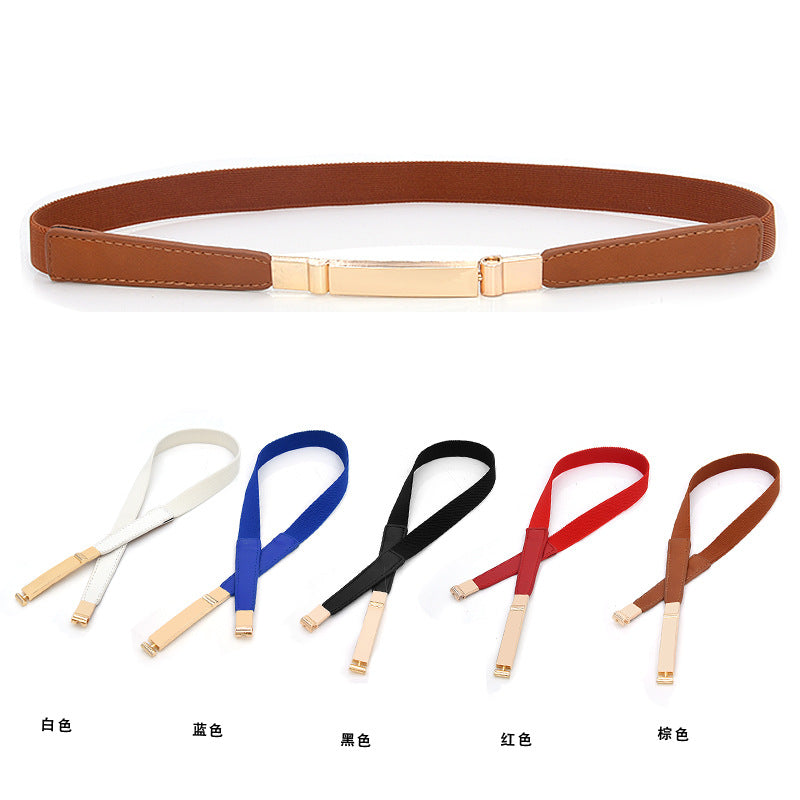 Versatile elastic belt women