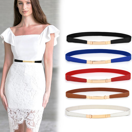 Versatile elastic belt women