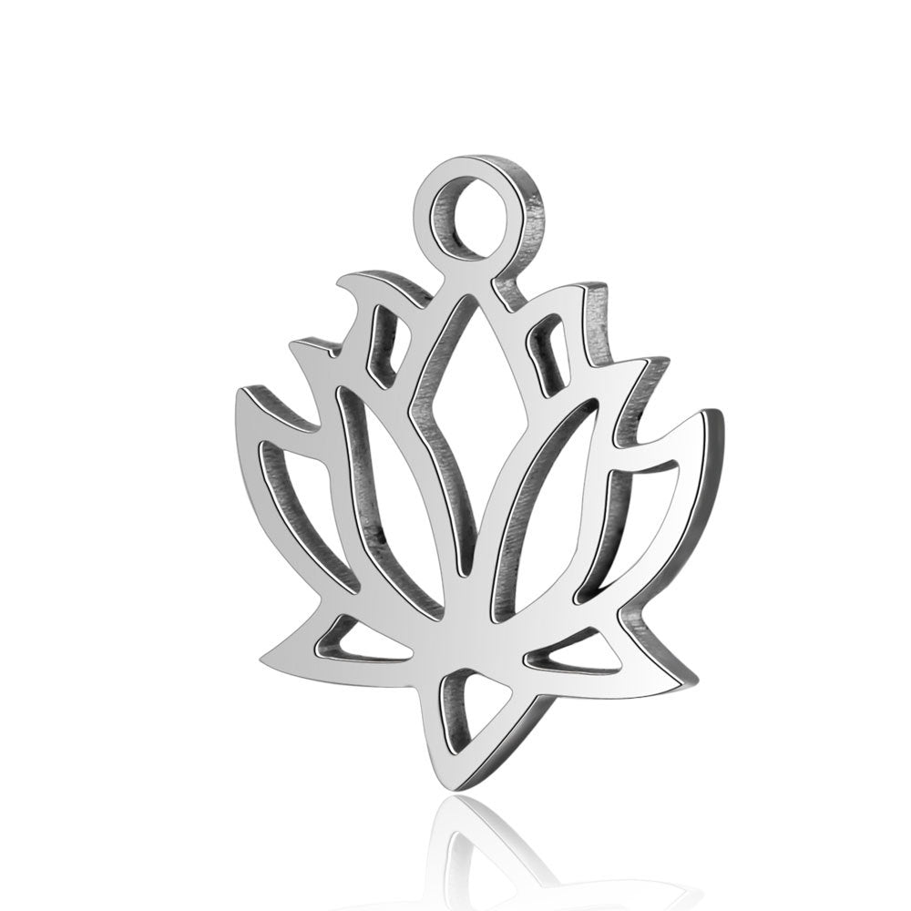 10 pcs/bag stainless steel DIY jewelry accessories Tree of Life pendant