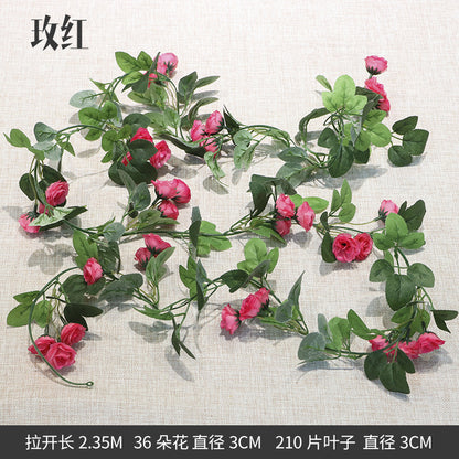 Simulation 36 rose vines decoration