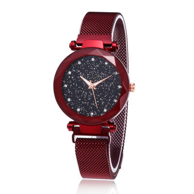 Literally diamond-encrusted magnet magnet watch