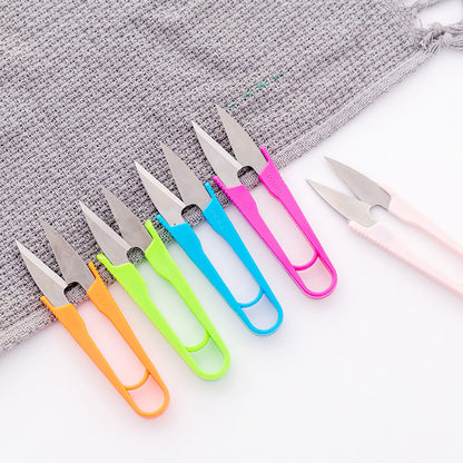 Plastic Handled Cross Stitch Scissors Stainless Steel U