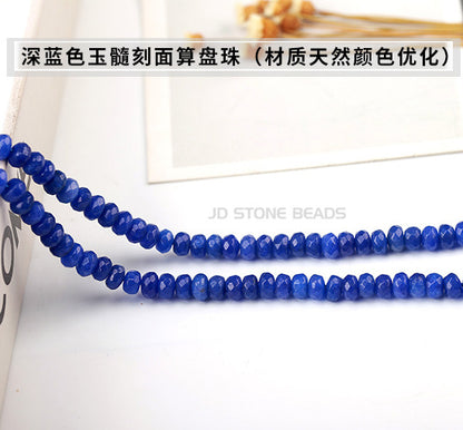 3Mm/6mm chalcedony abacus beads loose beads