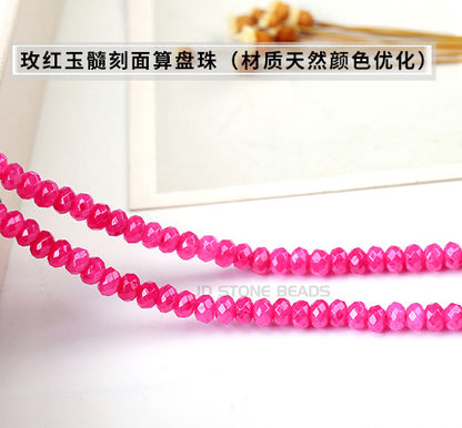 3Mm/6mm chalcedony abacus beads loose beads