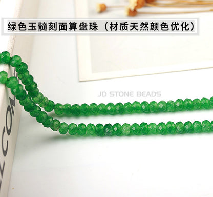 3Mm/6mm chalcedony abacus beads loose beads