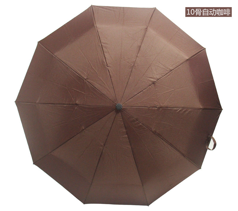 10 Rib Automatic Advertising Umbrella Creative Folding Umbrella