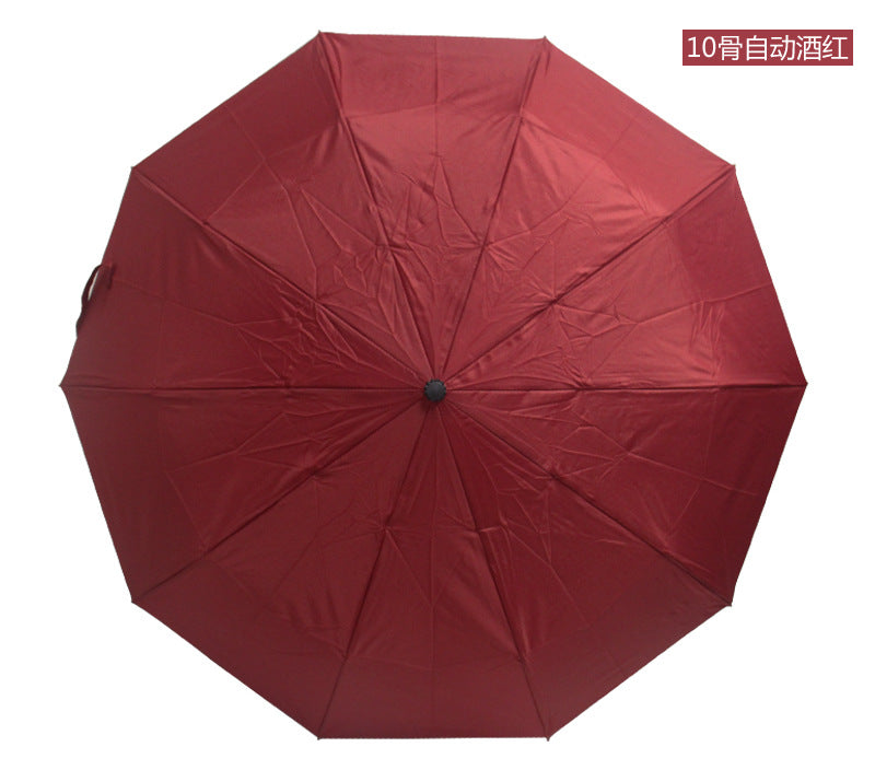 10 Rib Automatic Advertising Umbrella Creative Folding Umbrella