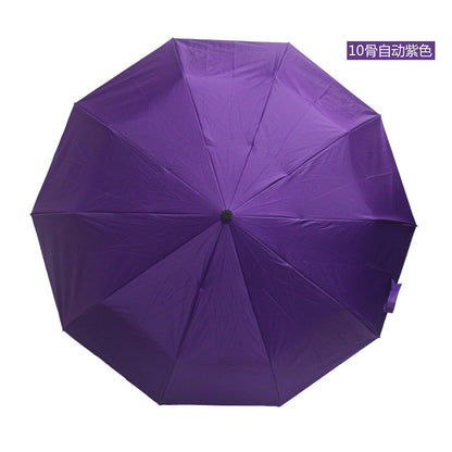 10 Rib Automatic Advertising Umbrella Creative Folding Umbrella