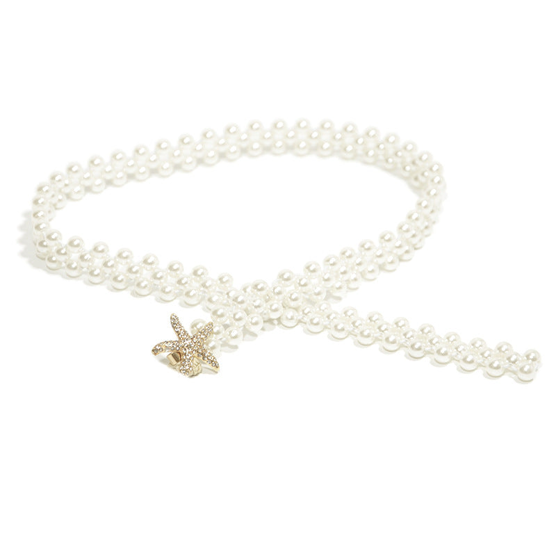 Women's Pearl Waist Chain Fashion