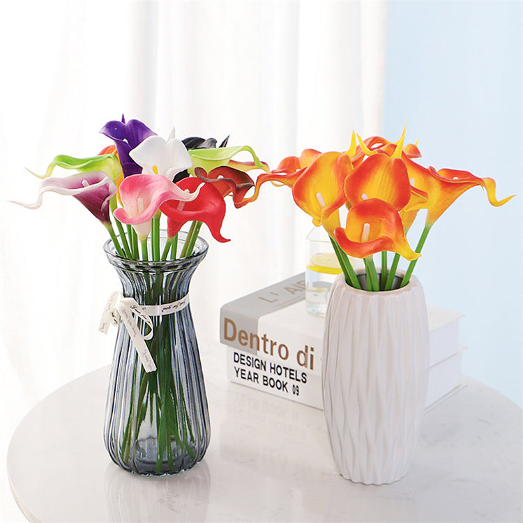 Mini PU Calla Lily Artificial Flower