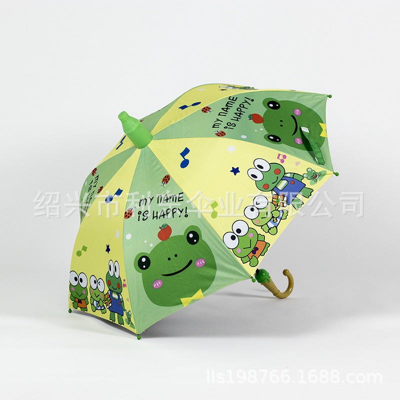 Cartoon Sun Umbrella Ice Cream Handle Kids Umbrella