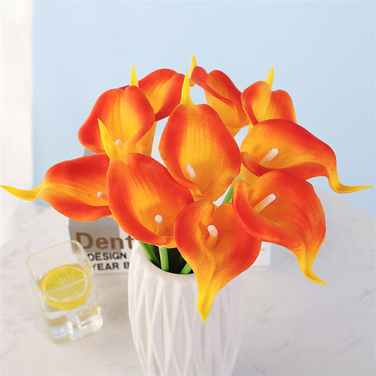 Mini PU Calla Lily Artificial Flower