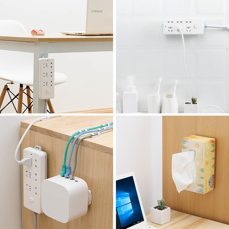 No-Trace Power Strip Holder