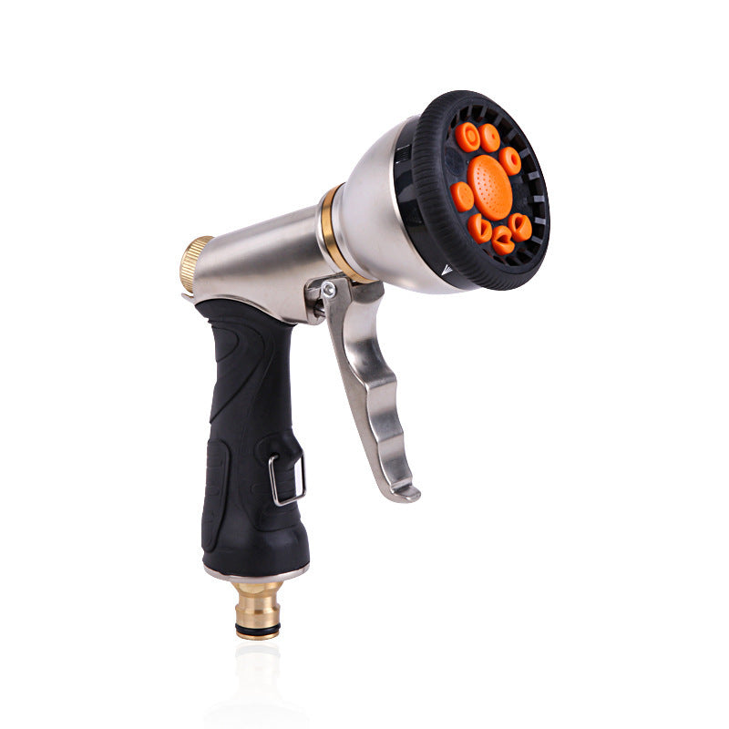 9-Function front trigger spray gun metal