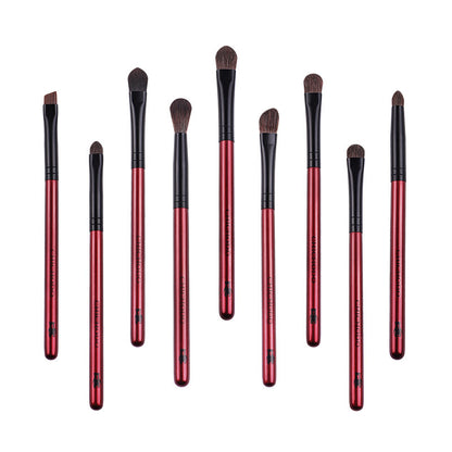 9-Piece Pony Hair Eye Brush Set