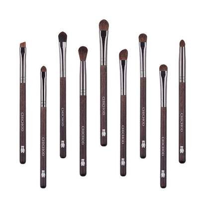 9-Piece Pony Hair Eye Brush Set