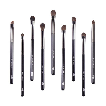 9-Piece Pony Hair Eye Brush Set