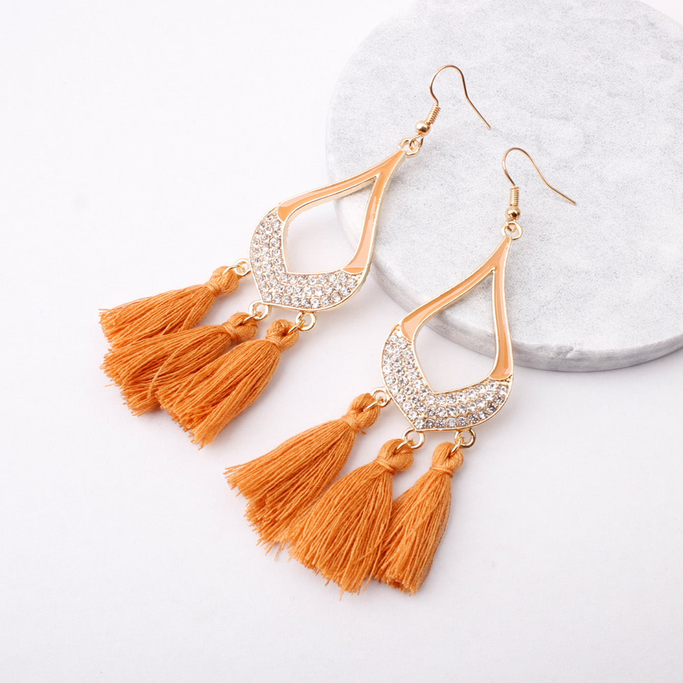 Earrings, fringed earrings, women's new elements