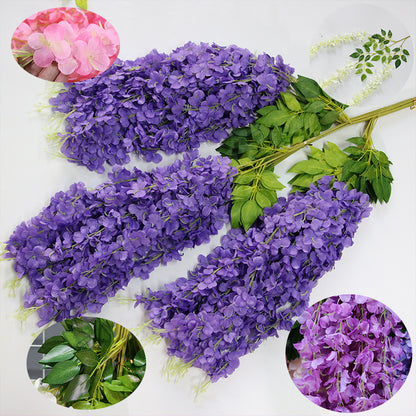 Artificial wisteria flower bean curd flower vine