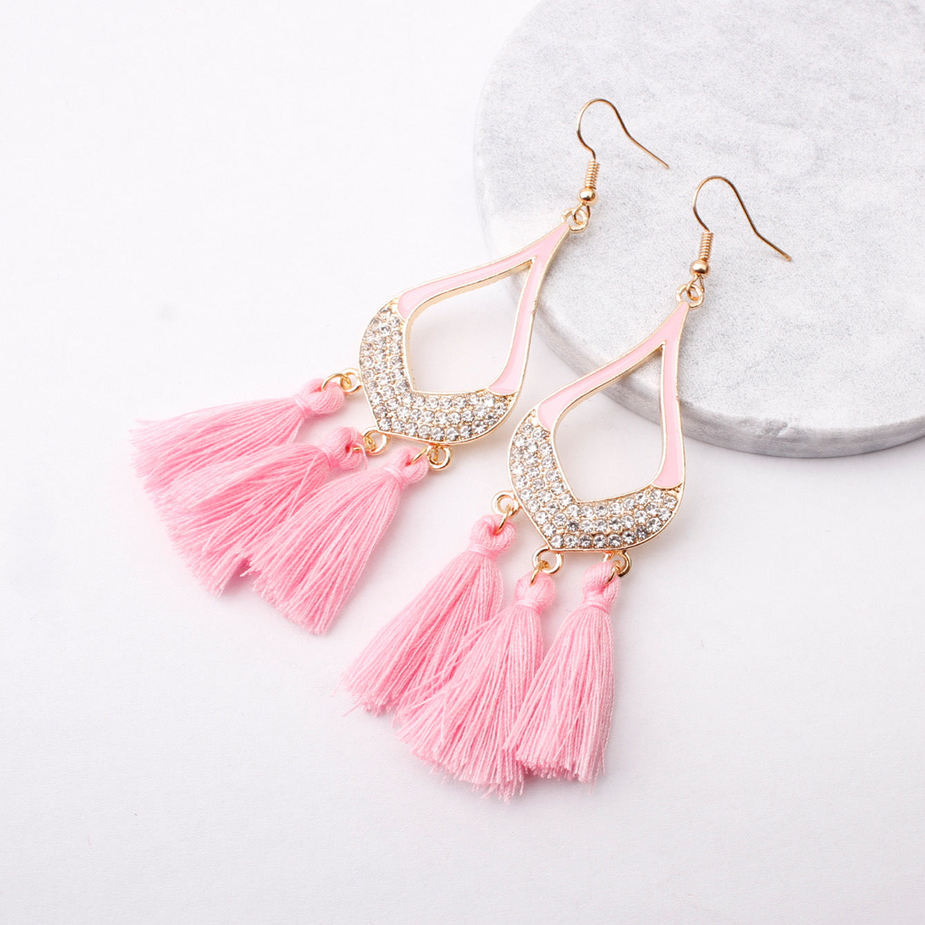 Earrings, fringed earrings, women's new elements