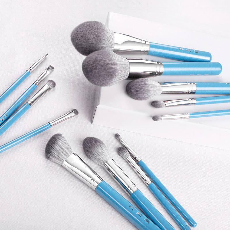 13-Piece Synthetic Fiber Makeup Brush Set