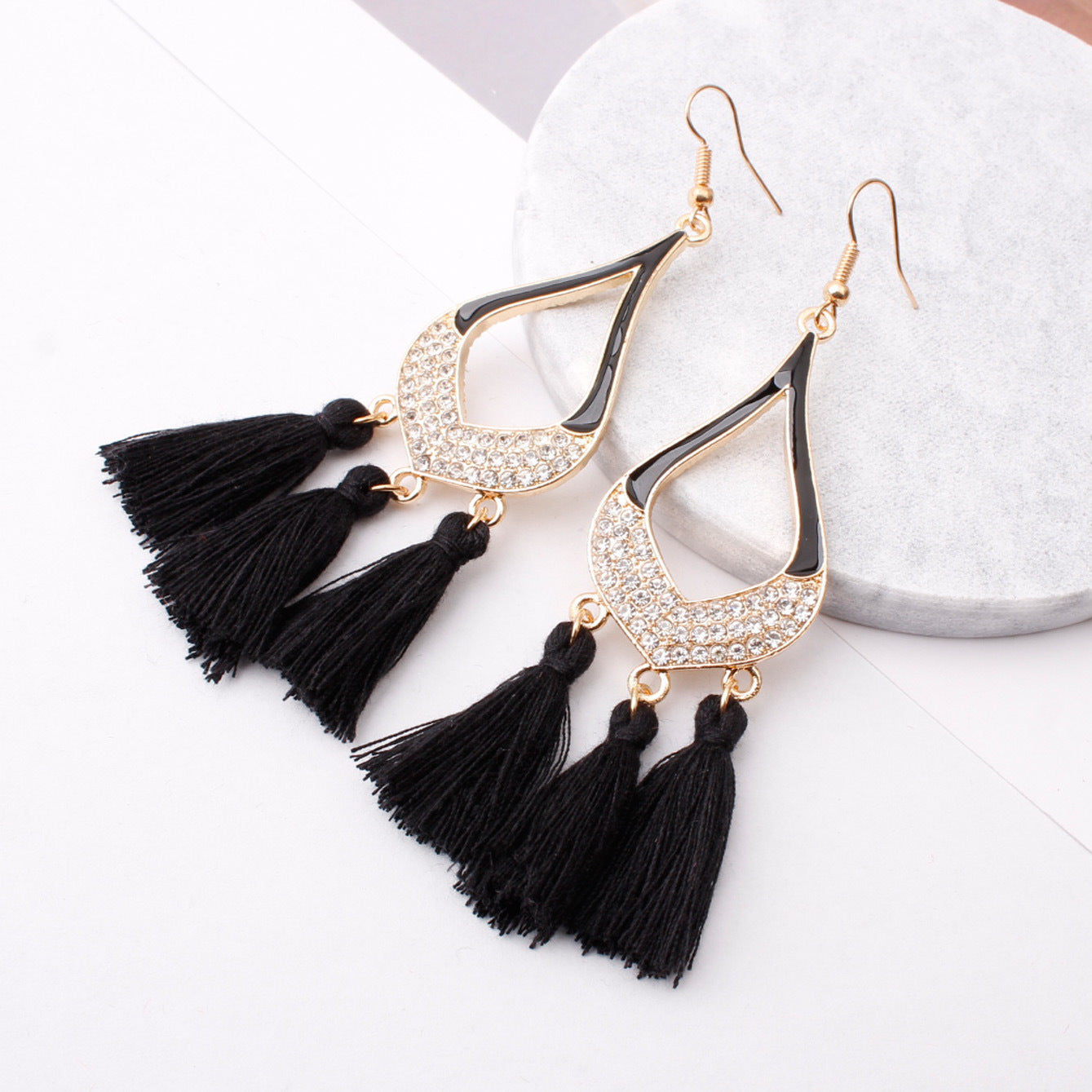 Earrings, fringed earrings, women's new elements