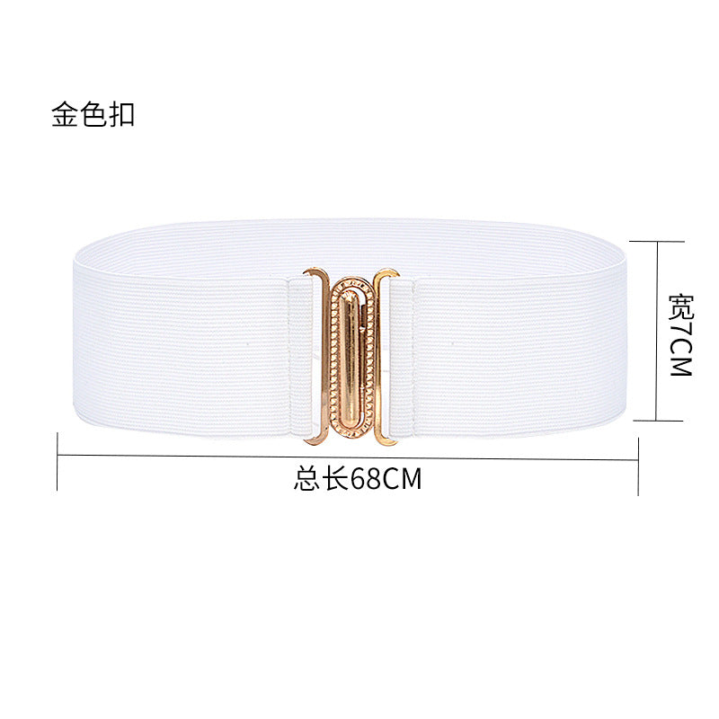 Wide waist seal elastic force