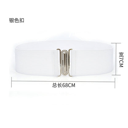 Wide waist seal elastic force