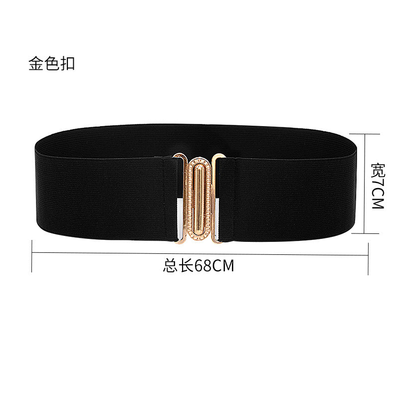 Wide waist seal elastic force