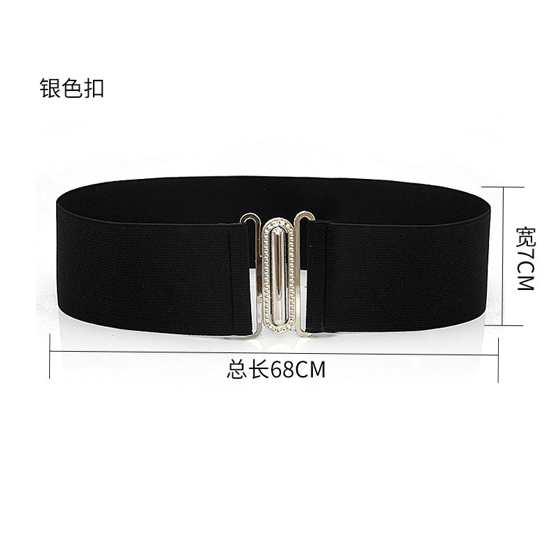 Wide waist seal elastic force