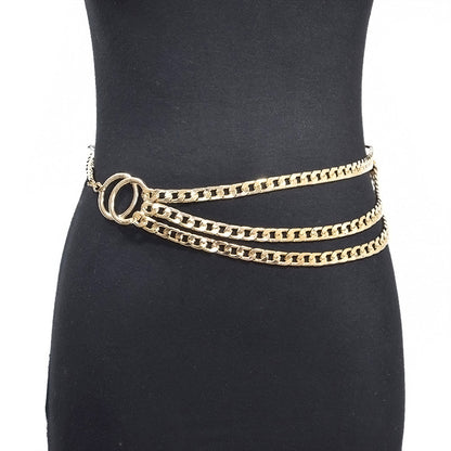 Women's metal waist chain wholesale