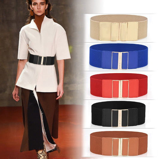 Versatile elastic wide belt